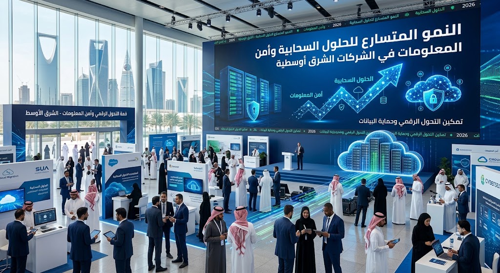 النمو المتسارع للحلول السحابية وأمن المعلومات في الشركات الشرق أوسطية