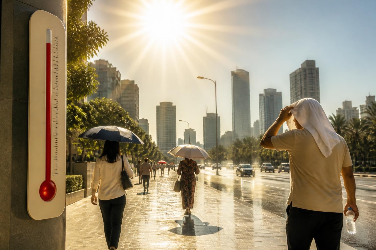 طقس اليوم السبت.. ذروة الموجة شديدة الحرارة