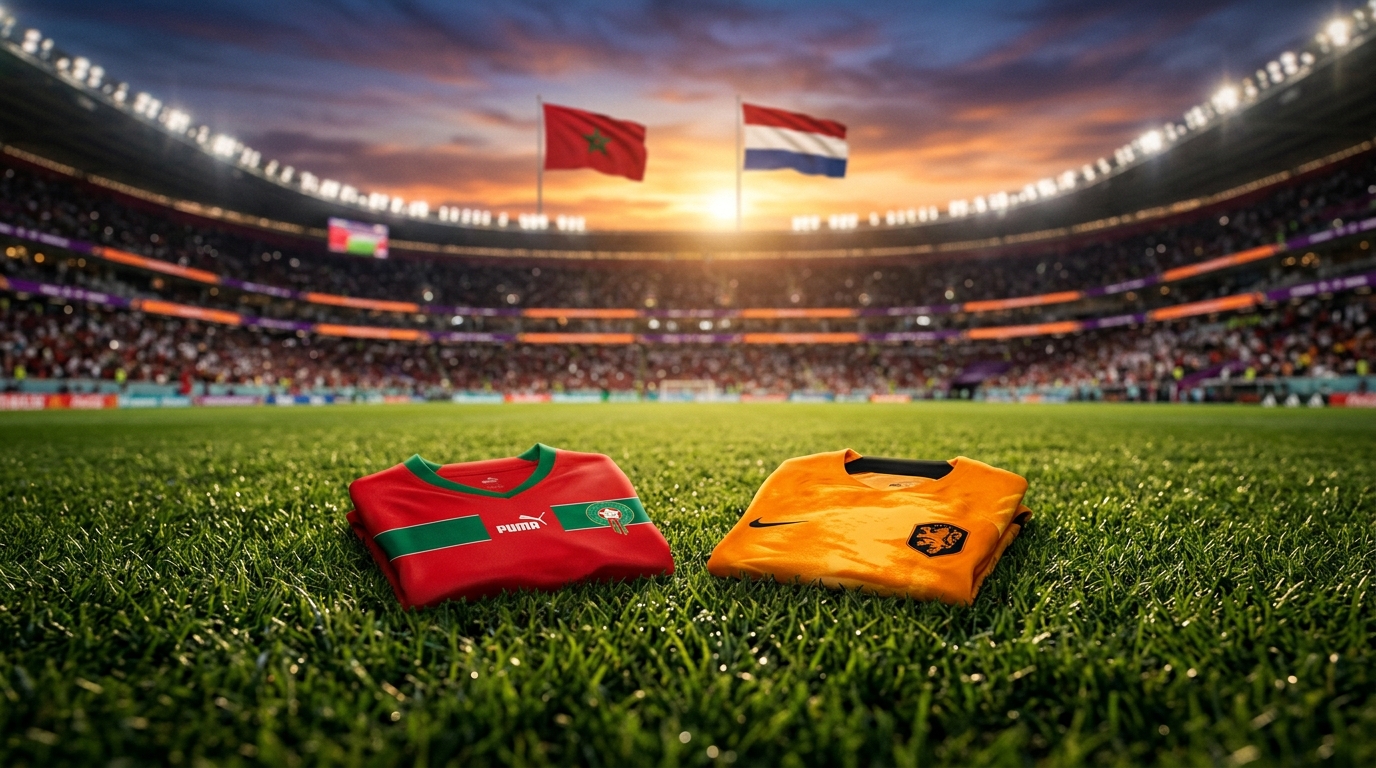 مباراة المغرب وهولندا