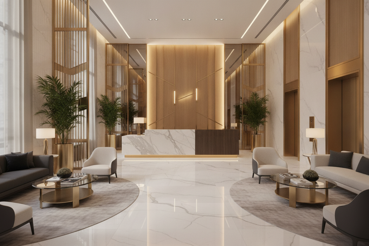 تصميم داخلي فاخر